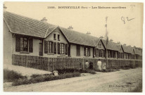 Bonneville-sur-Iton (la). Les Maisons ouvrières.
