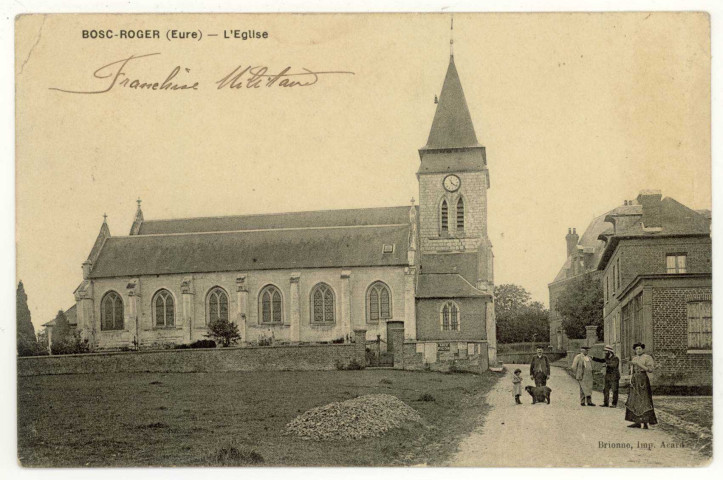 Bosc-Roger-en-Roumois. L'Eglise.