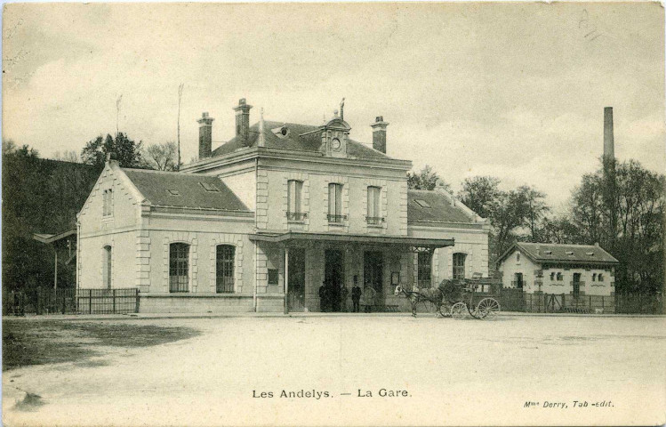 Andelys (Les). La Gare.