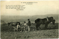 Divers. Notre Normandie (scènes). - Le Laboureur.