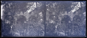 Jardin de la mosquée d'Ourfa (Turquie) (notice PA).
