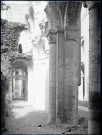 Ruines et vestiges de l'abbaye de Jumièges (Seine-Maritime).