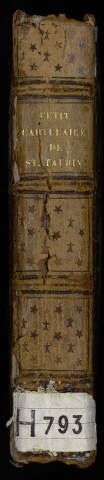 Petit cartulaire de l'abbaye de Saint-Taurin, contenant la transcription de cent cinquante-six chartes ou notices, la plupart du XIIIe siècle