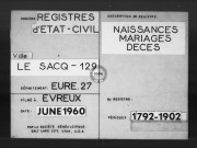 Tables (1792-1902)