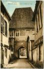 Conches-en-Ouche. Entrée de l'Hôtel de Ville.