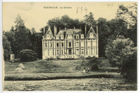Tourville-sur-Pont-Audemer. Le Château.