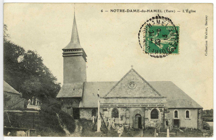 Notre-Dame-du-Hamel. L'Eglise.