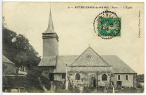 Notre-Dame-du-Hamel. L'Eglise.