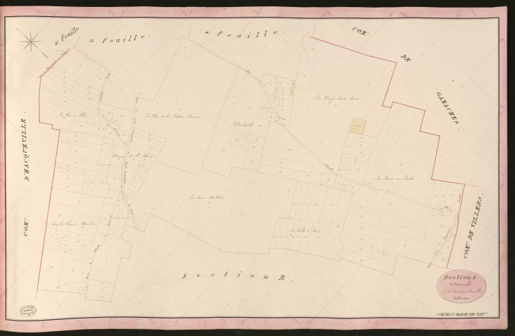 Sainte-Marie-de-Vatimesnil. Section A _ de Vatimesnil _ 5e et dernière Feuille