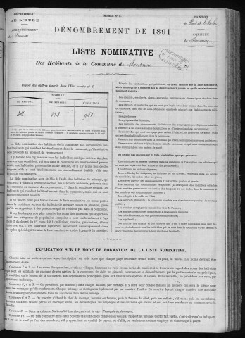 MONTAURE 1891