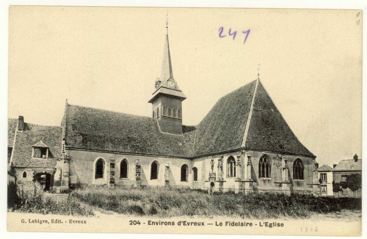 Fidelaire (Le). L'Eglise.