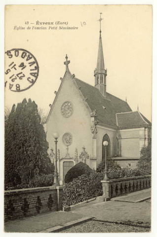 Evreux-Ville. Eglise de l'ancien Petit Séminaire.