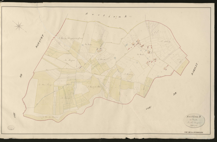 Puthenaye (La). Section B _ des Perroirs _ Feuille Unique