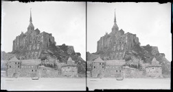 Ensemble du Mont-Saint-Michel (Manche).