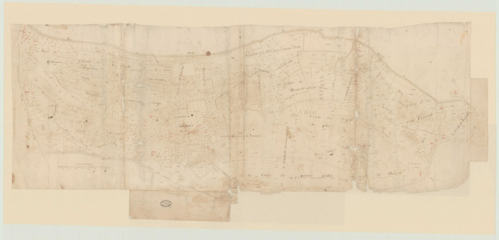 Saint-Pierre-de-Bailleul - Plans de la paroisse. *
