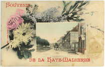 Haye-Malherbe (La). Carte souvenir.