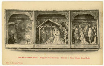Fours-en-Vexin. Triptyque de la Renaissance - Nativité de Notre Seigneur Jésus-Christ.
