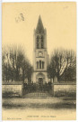 Port-Mort. Portail de l'Eglise.