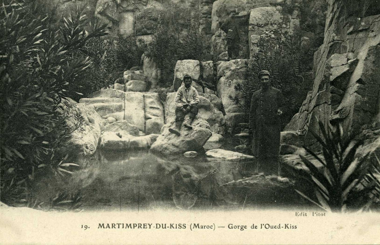 MARTIMPREY-DU-KISS (Maroc) - Gorge de l'Oued-Kiss