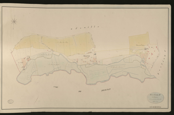 Menneval. Section B _ de Toussue _ 3e et dernière Feuille