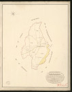 Notre-Dame-de-Fresne. Tableau d'assemblage du Plan Parcellaire de la Commune de Notre-Dame-de-Fresne _ Canton de Cormeilles - Pont-Audemer - Eure _ Terminé sur le terrain le 1826, sous l'administration de M. Le Vicomte Raymond Delaitre, Préfet - M. Boissière, Maire et sous la direction de M. Hurtrelle, Directeur des Contributions directes. _ M. Hautier, Géomètre en Chef. _ Par M. Canu, Géomètre de 1re classe