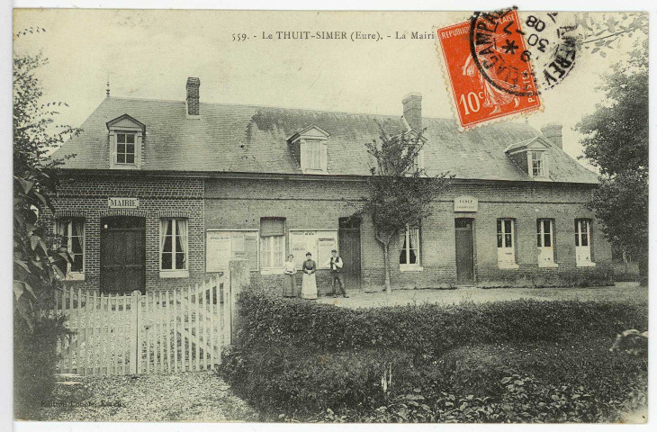 Thuit-Simer (Le). La Mairie.