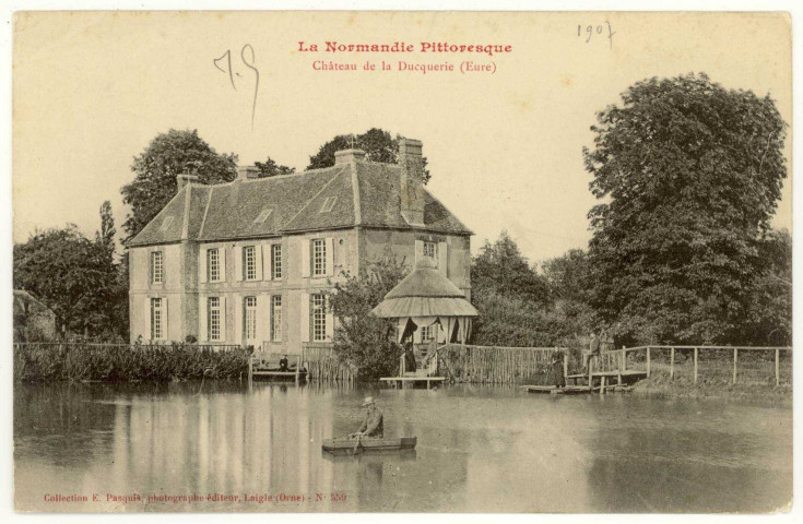 Bois-Normand-près-Lyre. Château de la Ducquerie.