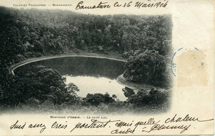 MONTAGNE D'AMBRE. - LE PETIT LAC
