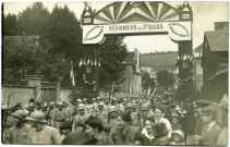 Evreux-Ville. Cérémonie officielle du 3 septembre 1919 pour le retour du 7e Chasseurs à Evreux