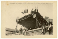Evreux-Ville. Manifestation des Catholiques de l'Eure - Stade Jeanne d'Arc d'Evreux-22 février 1925 - A l'arrière de la foule.