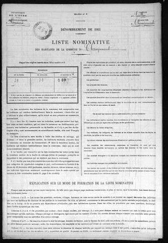 CHAMPENARD 1911