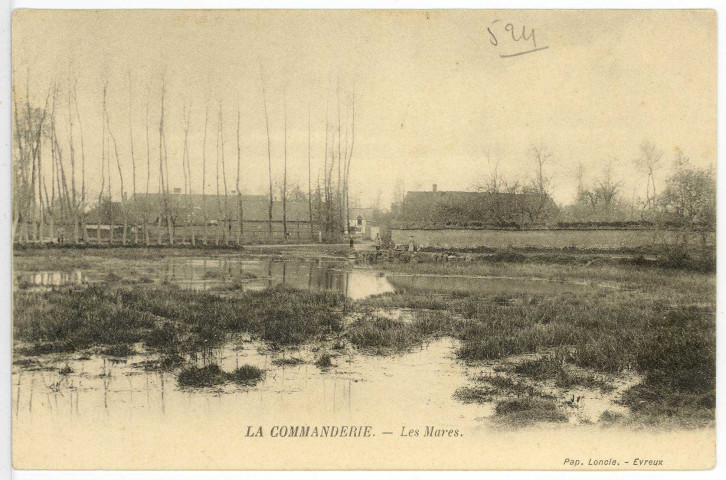 Sainte-Colombe-la-Campagne. Les Mares.