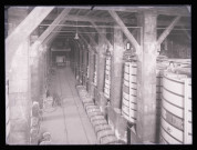 Cave de distillation et d'affinage de cognac à Cognac (Charente).