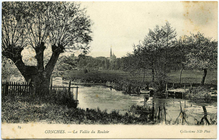 Conches-en-Ouche. La Vallée du Rouloir.