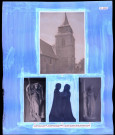 "Églises rurales du département de l'Eure" du chanoine Bonnenfant tome II, planche CXXII Saint-Maclou (Eure), Saint-Marcel (Eure) et Saint-Mards-de-Blacarville (Eure).