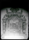 Autel de l'église de Bois-Normand-près-Lyre (Eure), avec tableau de l'ascension.