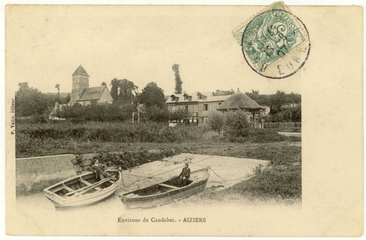 Aizier. Environs de Caudebec : Aizier.