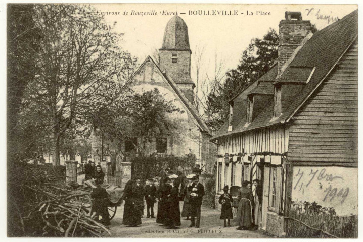 Boulleville. La Place.