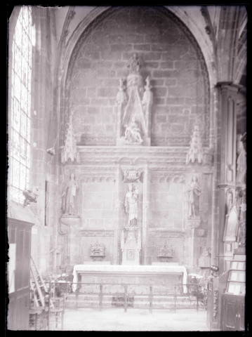 Tabernacle de l'église Saint-Sulpice de Fougères (Ille-et-Vilaine).