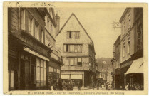 Bernay. Rue des Charrettes- Librairie- Journaux, Maison Guillay.
