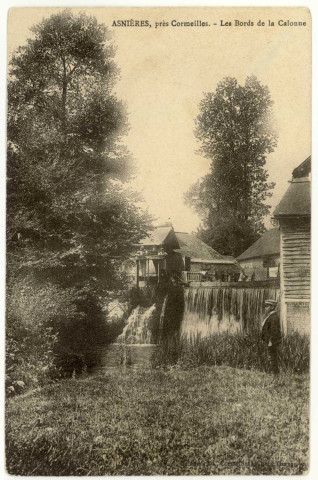 Asnières. Les Bords de la Calonne.