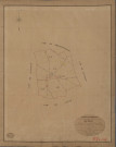 Neuville-près-Claville. Tableau d'assemblage _ du Plan Parcellaire de la Commune de Neuville _ Canton de Evreux Sud - Evreux - Eure. _ Terminé sur le Terrain le 10 Octobre 1841, sous l'administration de M. Zédé, Préfet _ M. Dumoutier, Maire _ sous la Direction de M. Garnier, Directeur des Contributions directes _ M. Le Fébure, Géomètre en Chef. _ Par M. Lefebure, Géomètre de 1re classe.