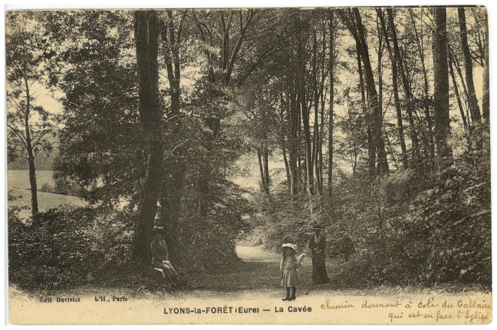 Lyons-la-Forêt. La Cavée.