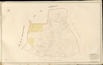 Hauville. Section A _ du Dubourdonney _ Feuille Unique