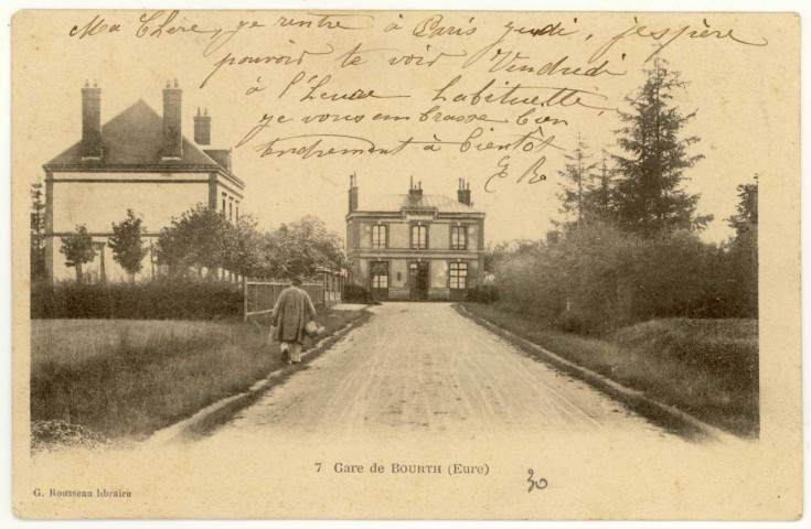 Bourth. Gare de Bourth.