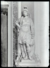 Statue de la Force du mausolée d'Henri de Guise de la chapelle du collège des Jésuites de Eu (Seine-Maritime).