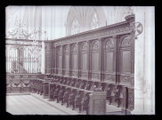 Stalles de l'église de Saint-Riquier (Somme).
