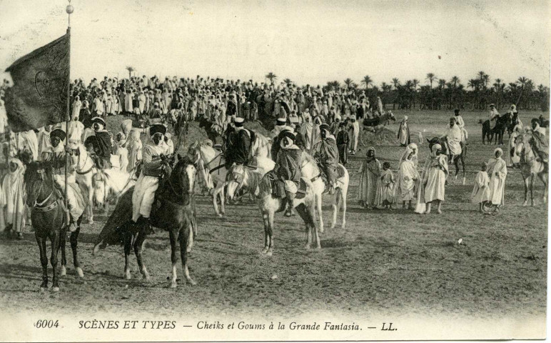 Cheiks et Goums à la Grande Fantasia