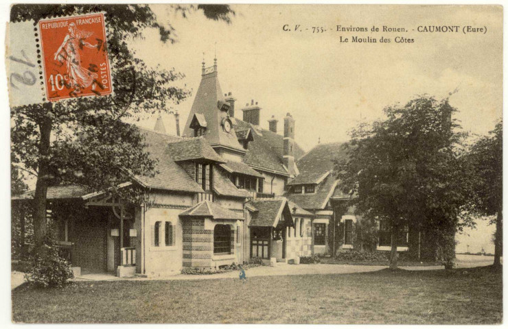 Caumont. Le Moulin des Côtes.