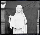 Statue de sainte-Véronique de l'église d'Écouis (Eure).
